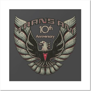 Trans Am 10th Anniversary 1979 Posters and Art